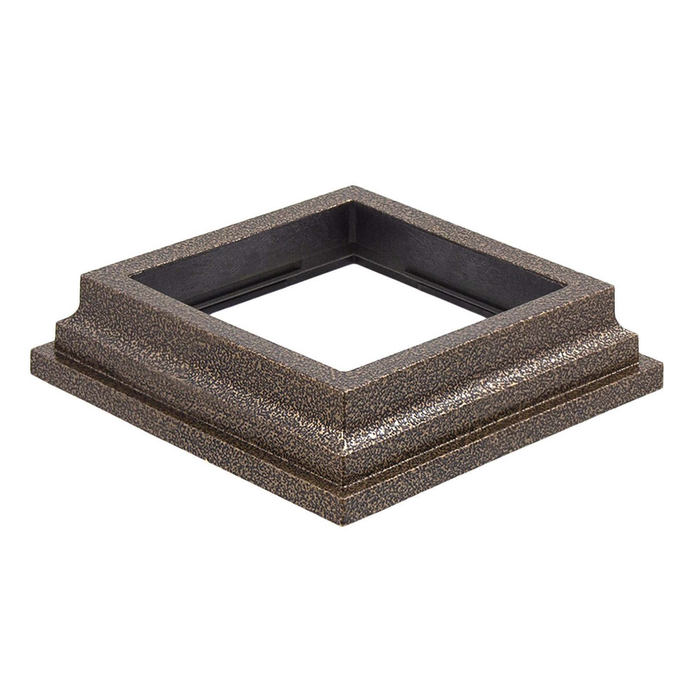 4" x 4" Vinyl Post Skirt for Vinyl Fence and Railing (Antique Gold)