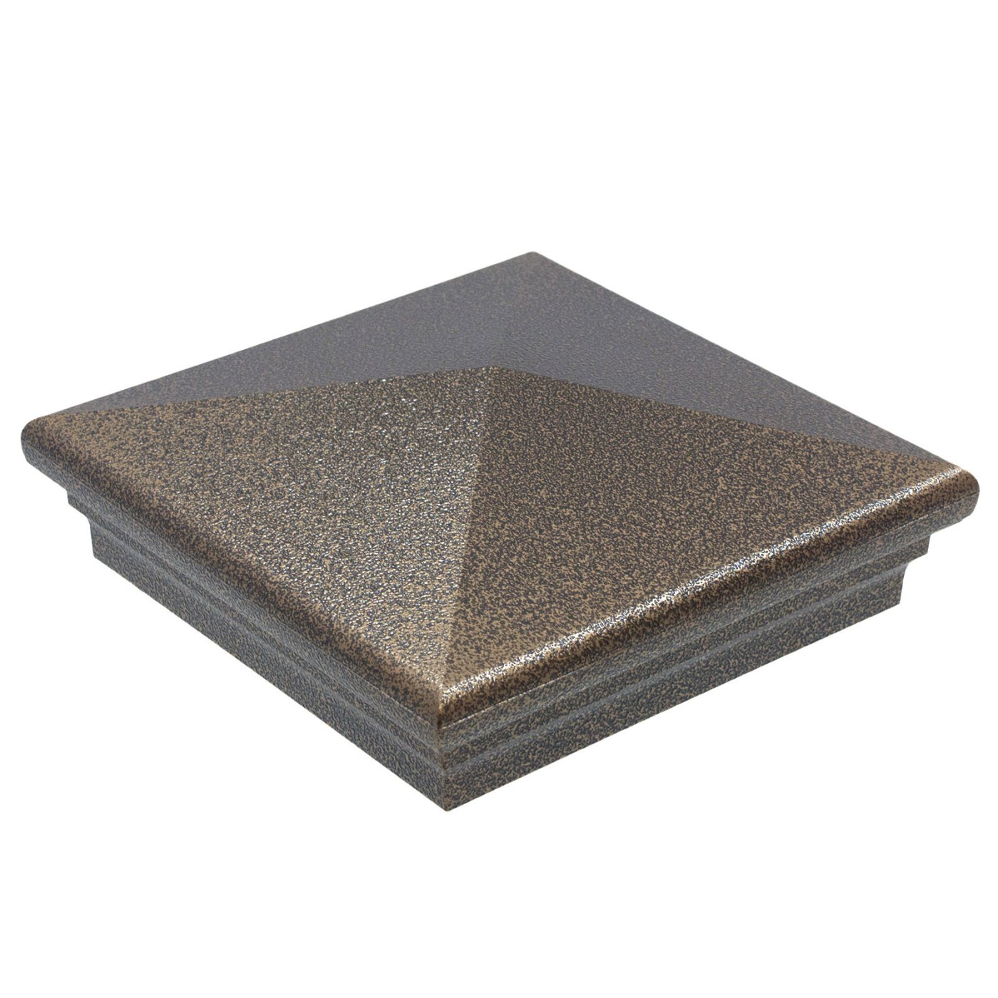 5X5 Neptune Style Vinyl Post Cap for Vinyl Fence and Railing (Antique