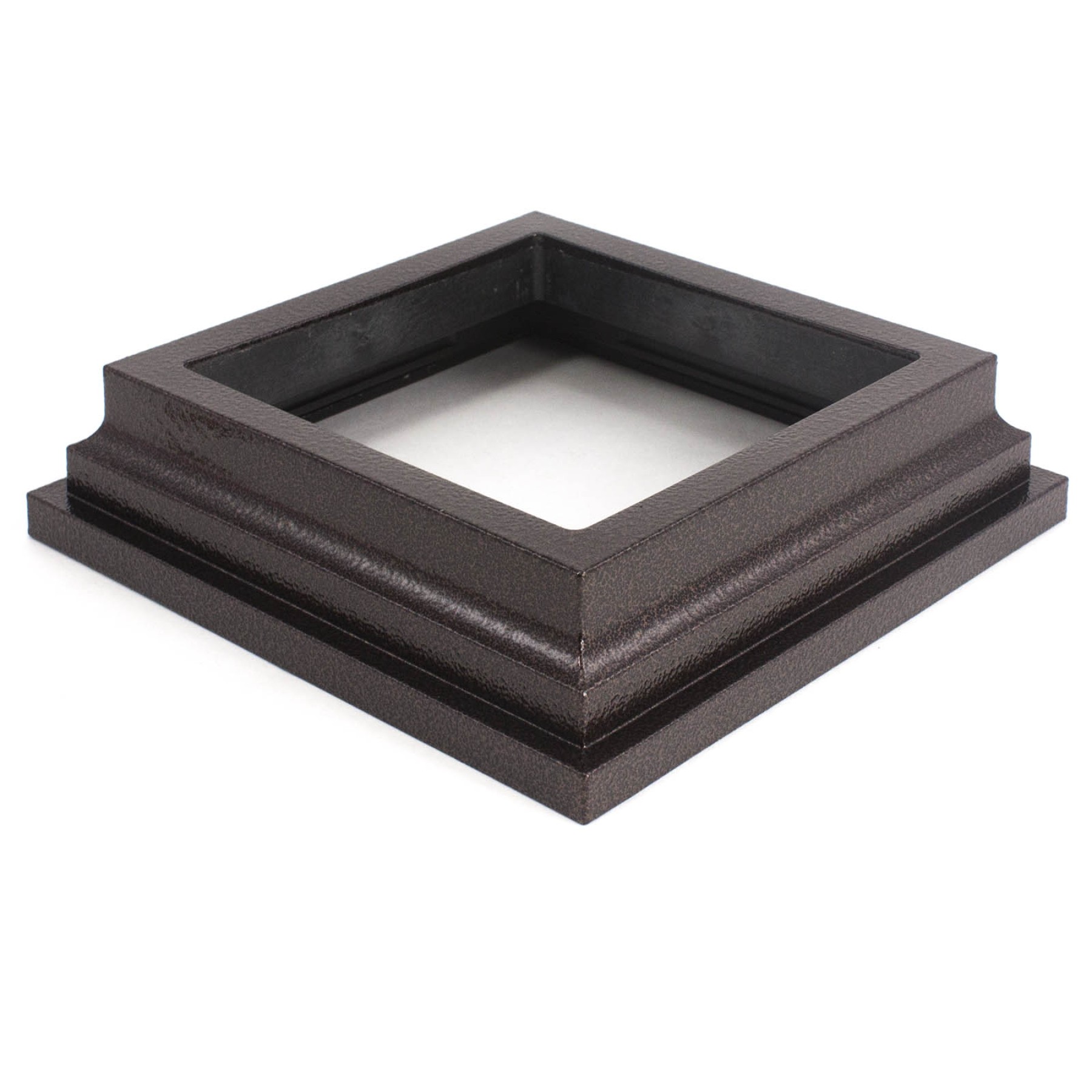 5" x 5" Vinyl Post Skirt for Vinyl Fence and Railing (Antique Brown