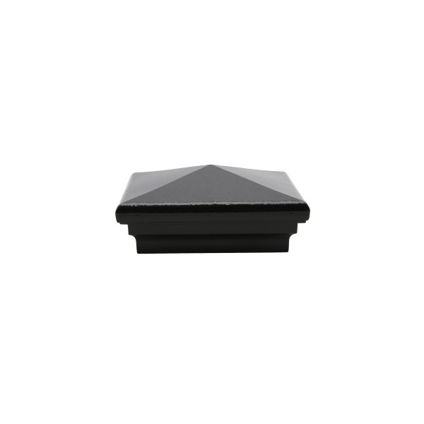 LMT-1475HB 3.625" Neptune Post Cap - Hammertone Black