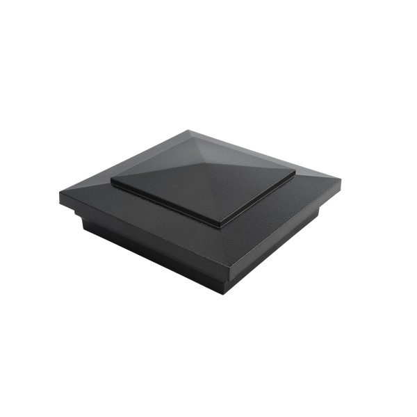 LMT-1499HB 5X5 Cape May Post Cap - Hammertone Black