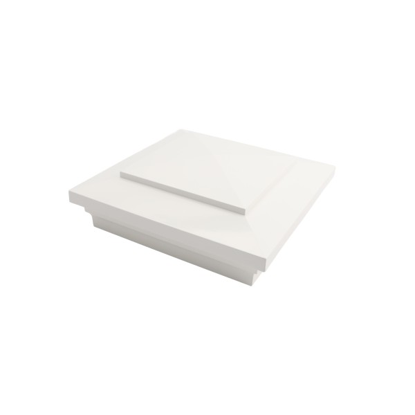 LMT-1499W 5" x 5" Cape May Post Cap - White