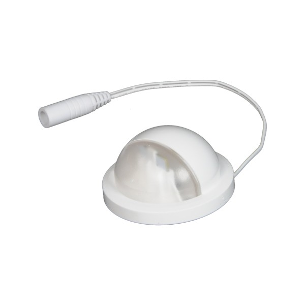 Solar Scalloped Dome Side Light | Beige