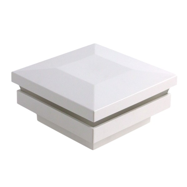 Ornamental Low Voltage Post Cap (White Shown)