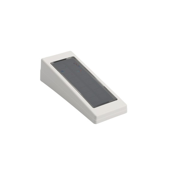Galaxy Ornamental Solar Wedge Accent Light for Vinyl Fence and Railing (White)