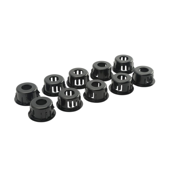  Flush Mount Trim Ring for Vinyl Fence and Railing (10 pk) for Vinyl Fence and Railing (Black)