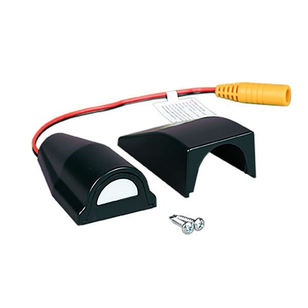 Accent Light with 2 Covers, 2 Bump Wedges, & 2 Torpedos | Black