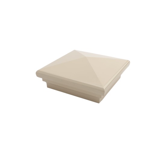 LMT-1476NA 4X4 Neptune Post Cap - Almond