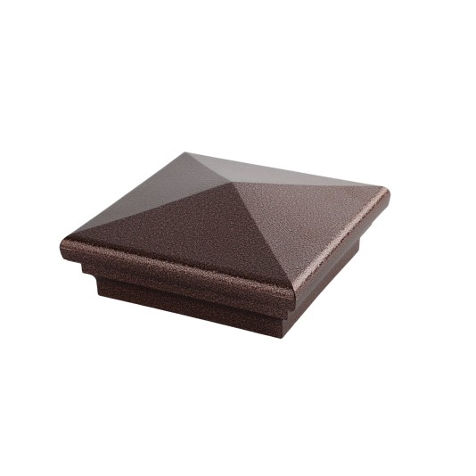 LMT-1476AC 4X4 Neptune Post Cap - Antique Copper