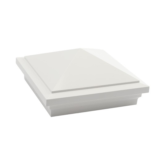 5X5 Haven Style Vinyl Post Cap for Vinyl Fence and Railing