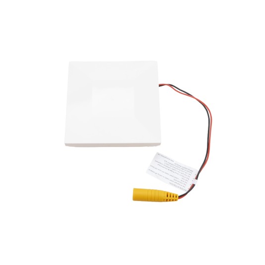2 1/2" Sq. Ornamental Downward Low Voltage LED Lighted Post Cap - 1745W-3K - White