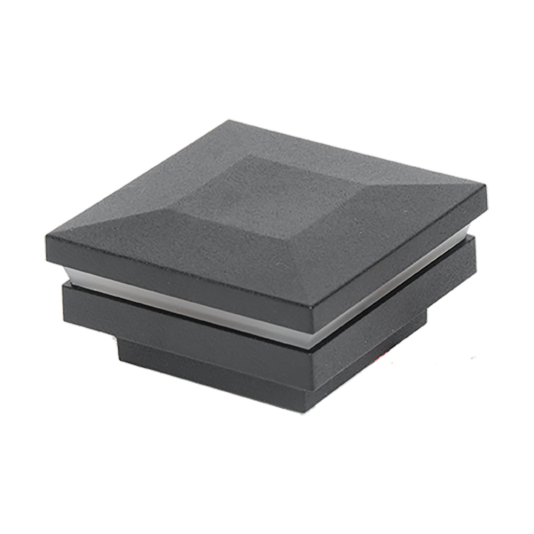 2.5" Sq. Ornamental Low Voltage Post Cap
