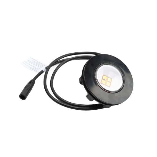ZipUp 1-Watt Ceiling & Under Deck Light (5000K Cool White) - Black