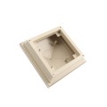 4" X 4" Haven Style Vinyl Post Cap for Vinyl Fence and Railing (Almond)