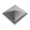 LMT-1472AGR 4X4 Haven Post Cap - Antique Gray