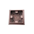 3.625" Cape May Style Vinyl Post Cap for Vinyl Fence and Railing (Antique Copper)