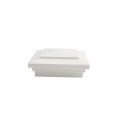 4" X 4" Cape May Style Vinyl Post Cap for Vinyl Fence and Railing (White)