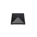 LMT-1475HB 3.625" Neptune Post Cap - Hammertone Black