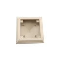4" X 4" Neptune Style Vinyl Post Cap for Vinyl Fence and Railing (Almond)