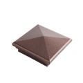 4" X 4" Neptune Style Vinyl Post Cap for Vinyl Fence and Railing (Antique Copper)