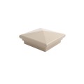 4" X 4" Neptune Style Vinyl Post Cap for Vinyl Fence and Railing (Khaki)