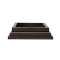 4" x 4" Vinyl Post Skirt for Vinyl Fence and Railing (Antique Brown)