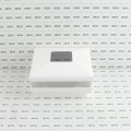 3.625" Sq. Neptune Solar LED Lighted Vinyl Post Cap for Vinyl Fence and Railing (White)