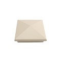 5X5 Neptune Style Vinyl Post Cap for Vinyl Fence and Railing (Almond)