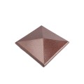 5X5 Neptune Style Vinyl Post Cap for Vinyl Fence and Railing (Antique Copper)