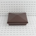 5X5 Neptune Style Vinyl Post Cap for Vinyl Fence and Railing (Antique Copper)