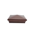 5X5 Neptune Style Vinyl Post Cap for Vinyl Fence and Railing (Antique Copper)