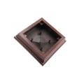5X5 Neptune Style Vinyl Post Cap for Vinyl Fence and Railing (Antique Copper)