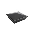 5X5 Neptune Style Vinyl Post Cap for Vinyl Fence and Railing (Hammertone Black)