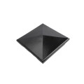 5X5 Neptune Style Vinyl Post Cap for Vinyl Fence and Railing (Hammertone Black)
