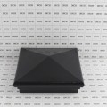 5X5 Neptune Style Vinyl Post Cap for Vinyl Fence and Railing (Hammertone Black)