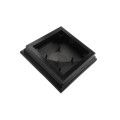 5X5 Neptune Style Vinyl Post Cap for Vinyl Fence and Railing (Hammertone Black)