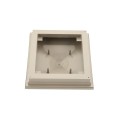 5X5 Neptune Style Vinyl Post Cap for Vinyl Fence and Railing (Khaki)