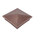 5.625" Neptune Style Vinyl Post Cap for Vinyl Fence and Railing (Antique Copper)