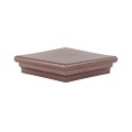 5.625" Neptune Style Vinyl Post Cap for Vinyl Fence and Railing (Antique Copper)