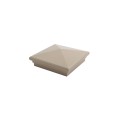 5.625" Neptune Style Vinyl Post Cap for Vinyl Fence and Railing (Khaki)