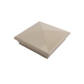 5.625" Neptune Style Vinyl Post Cap for Vinyl Fence and Railing (Khaki)