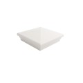 5.625" Sq. Neptune Style Vinyl Post Cap for Vinyl Fence and Railing (White)