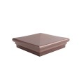6X6 Neptune Style Vinyl Post Cap for Vinyl Fence and Railing (Antique Copper)