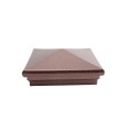 6X6 Neptune Style Vinyl Post Cap for Vinyl Fence and Railing (Antique Copper)