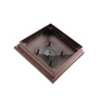 6X6 Neptune Style Vinyl Post Cap for Vinyl Fence and Railing (Antique Copper)