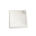 6X6 Neptune Style Vinyl Post Cap for Vinyl Fence and Railing (White)