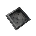 5X5 Cape May Style Vinyl Post Cap for Vinyl Fence and Railing (Hammertone Black)