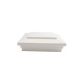5" x 5" Cape May Style Vinyl Post Cap for Vinyl Fence and Railing (White)