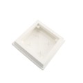 5" x 5" Cape May Style Vinyl Post Cap for Vinyl Fence and Railing (White)