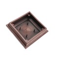 5.625" Cape May Style Vinyl Post Cap for Vinyl Fence and Railing (Antique Copper)